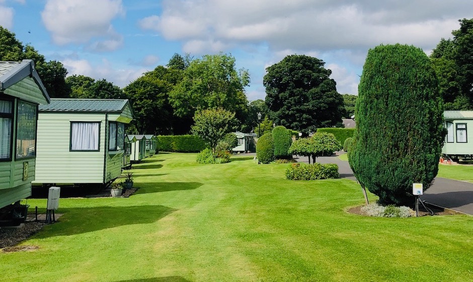 Weardale Holiday Home Park, County Durham - sited new and used caravans on an owners only caravan park